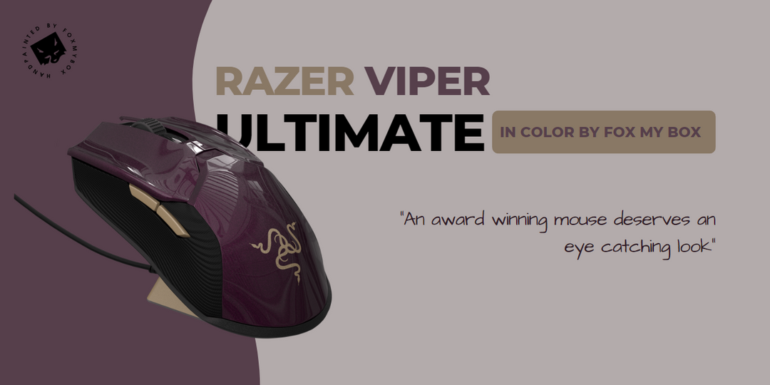 Razer Viper Ultimate in color by Fox My Box